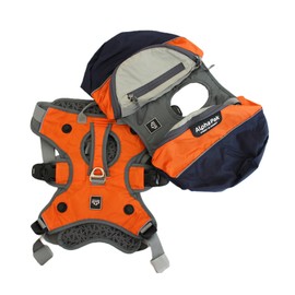 Alpha Pak | Adventurer Dog Pack with EZ Fit™ Harness | Water-Resistant and Durable | 2 Pieces | Medium-Mile High