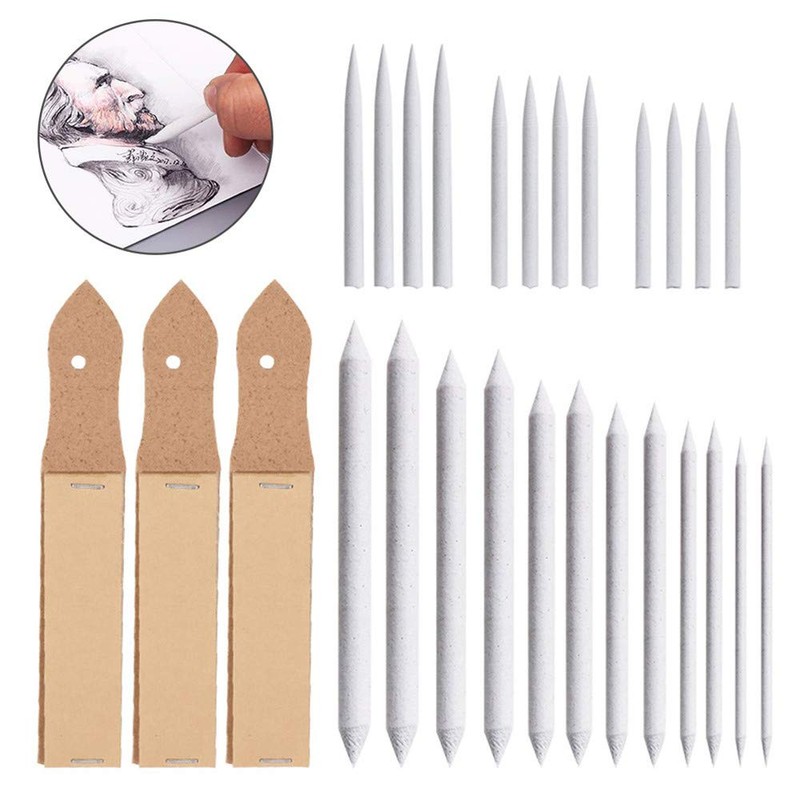 Blending Stumps and Tortillions Set, 12 Pieces Art Blenders Set,