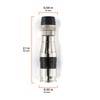THE CIMPLE CO Coaxial Cable Compression Fitting Connector - for