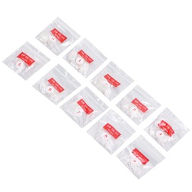 500 Piezas de Uñas Ovaladas Cortas, Puntas de Uñas, Uñas Postizas de Cobertura Completa para Salón de Manicura de Arte DIY para Mujeres Transparentes