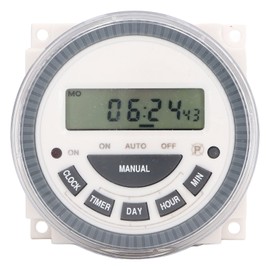 Digital Programmable Timer NO NC High Accuracy Time Control Switch Relay AC200‑