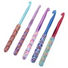 QANYEGN 5Pcs Crochet Hooks, Soft Handle Crochet Needle Set, Soft