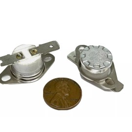 endlessparts 2x Thermostat switch normally Closed NC Thermal 16a 225C 437F KSD301 KSD302 G571