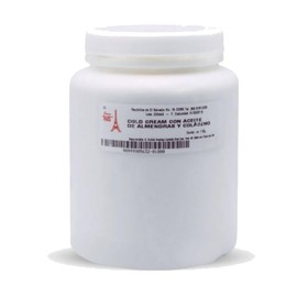 Farmacias PARIS Cold Cream con Aceite de Almendras y Colágeno 1 kg  Crema Humectante Antienvejecimiento, Antiarrugas, Mejora elasticidad, Protege...  