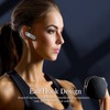 V28 BT5.2 Wireless Business Headphones with Microphone Open Ear Ear-Hook