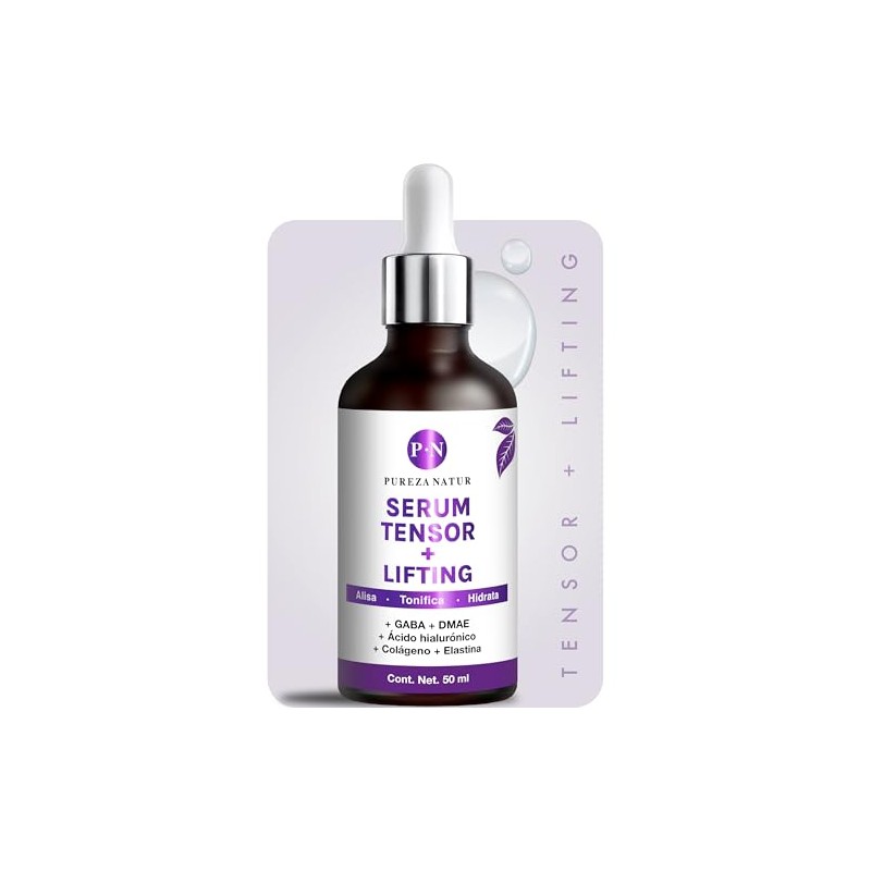 PUREZA NATUR Suero facial Efecto Tensor Lifting con Gaba Y