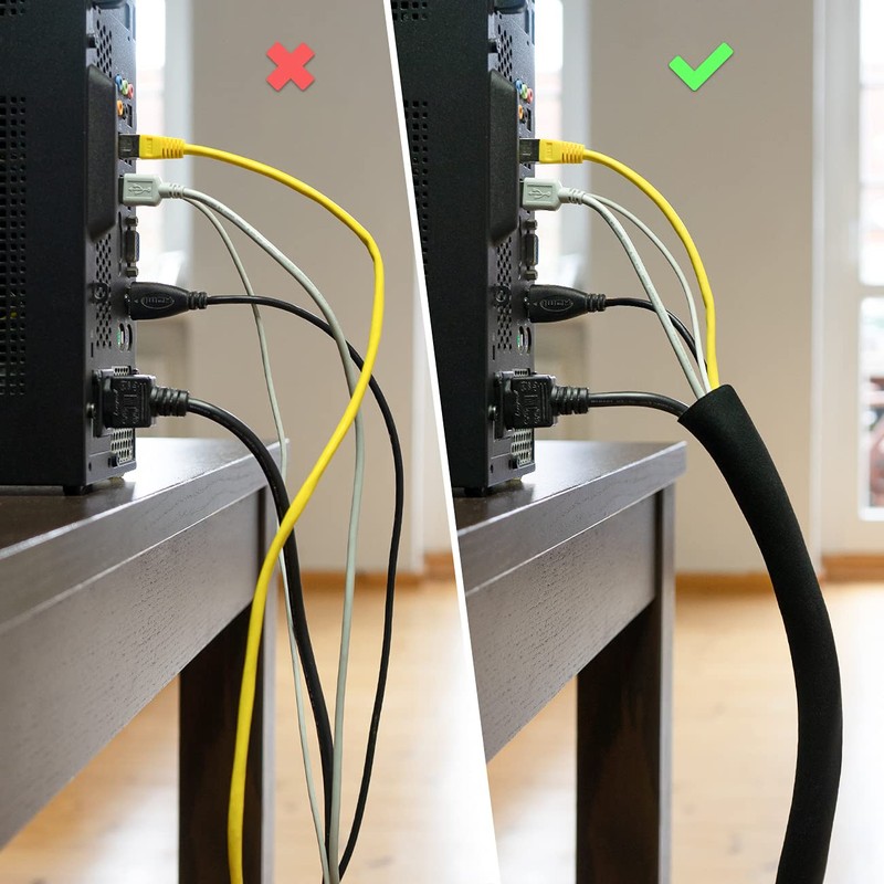 deleyCON 3.0 m Cable Tube with Velcro Fastening, 35 mm