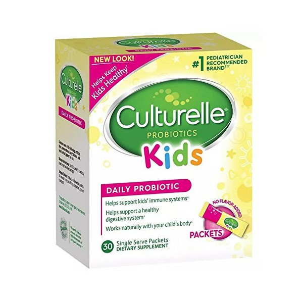 Culturelle Kids Packets Daily Probiotic Supplement 30 Ea (Pack of 2)