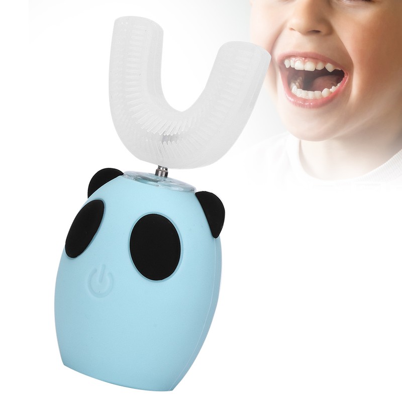 U shaped Children Electric Sonic Toothbrush Intelligent Cleaning Toothbrush Oral
