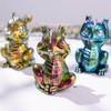 LET'S RESIN Dragon Resin Molds, Hear, Speak, See No Evil