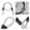 Jeffergarden Cable Bicycle Lock, Wire Rope for Lock, Anti-theft, Easy