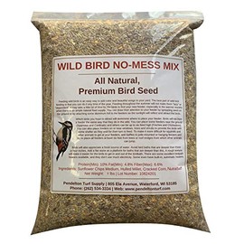 Pendelton Turf Supply Wild Bird, No-Mess Mix | All-Natural, Premium Bird Seed (9 lbs Resealable Bag)