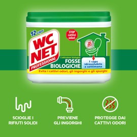 WC NET Fosse Biologiche for Septic Tanks – 360 g