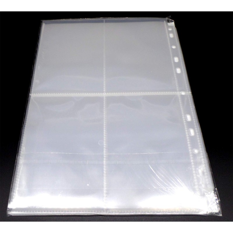 docsmagic.de 10 4-Pocket Album Pages 3.5" x 5.25" - Photo