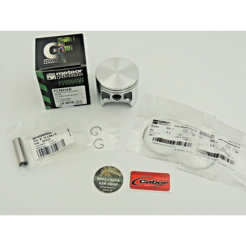 Meteor piston kit for Husqvarna 3120 3120xp K1250 K1260 cutoff