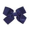 Set of 3 Denim Bow Clips - Mix