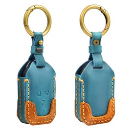 [OFFCURVE] ホンダ専用キーケース 本革製 4ボタン キーフォブ装備 絶妙なハンドステッチ 滑り止め・防汚・耐傷のカーキーケース