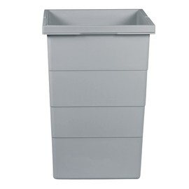 Hailo 15 L Inner Bucket 1076099 Light Grey 226 x 233 x 350 mm 2 Handles Replacement Bucket