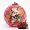 Mona Lisa’s Cat Red - Inside-Painted Glass Ornament 丨 Bold