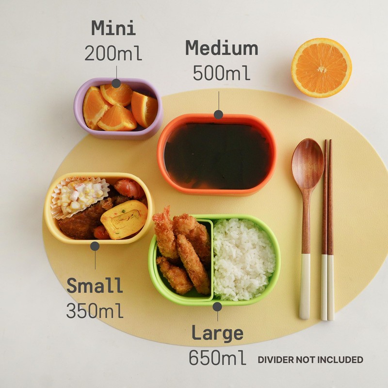 Premium Korean-Made Silicone Airtight Food Container with Steam Vent –