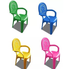 Alica Paquete De 8 Sillas Infantiles Para Niño De Plastico Colores