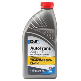 D-A LUBRICANT COMPANY 54566, Autotrans Super Plus Full Synthetic Automatic Transmission Fluid (ATF), 1 Quart (12 Pack)