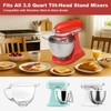 3.5 Qt Pouring Shield for KitchenAid Artisan Mini Tilt-Head Mixer