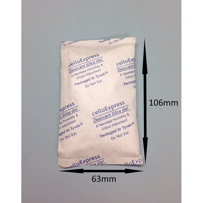 celloexpress 25g Silica Gel Pouches - Pack of 10 -