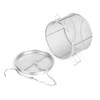 Ktsxxops Seasoning Strainer Large Stainless Steel Tea Infuser, sieve fine
