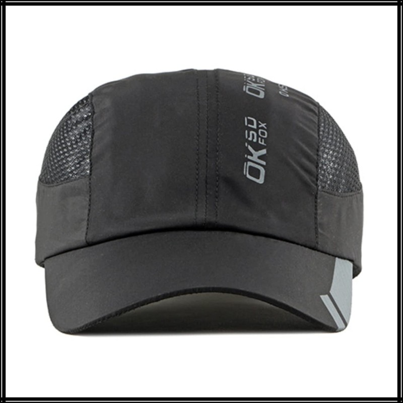 White Fang CA822 Mesh Cap, English Letters, Logo Hat, Running,
