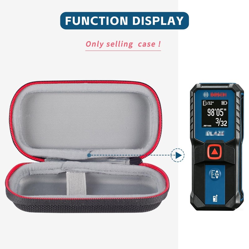 Carrying Case Compatible with Bosch Blaze Laser Measure GLM100-23 100ft