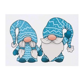 'Gonk Couple' Temporary Tattoo - Water Resistant, Skin-Safe, Non-Toxic Transfer (TO00081025)