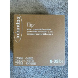 Infantino Flip 4-in-1 Convertible Baby Carrier - Black Denim