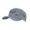 WITHMOONS Cotton Baseball Cap Favorite Lettering Embroidery Melange Adjustable Dad