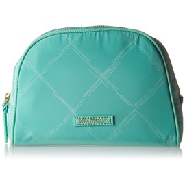 Vera Bradley Women's Preppy Poly Medium Cosmetic Mint One Size