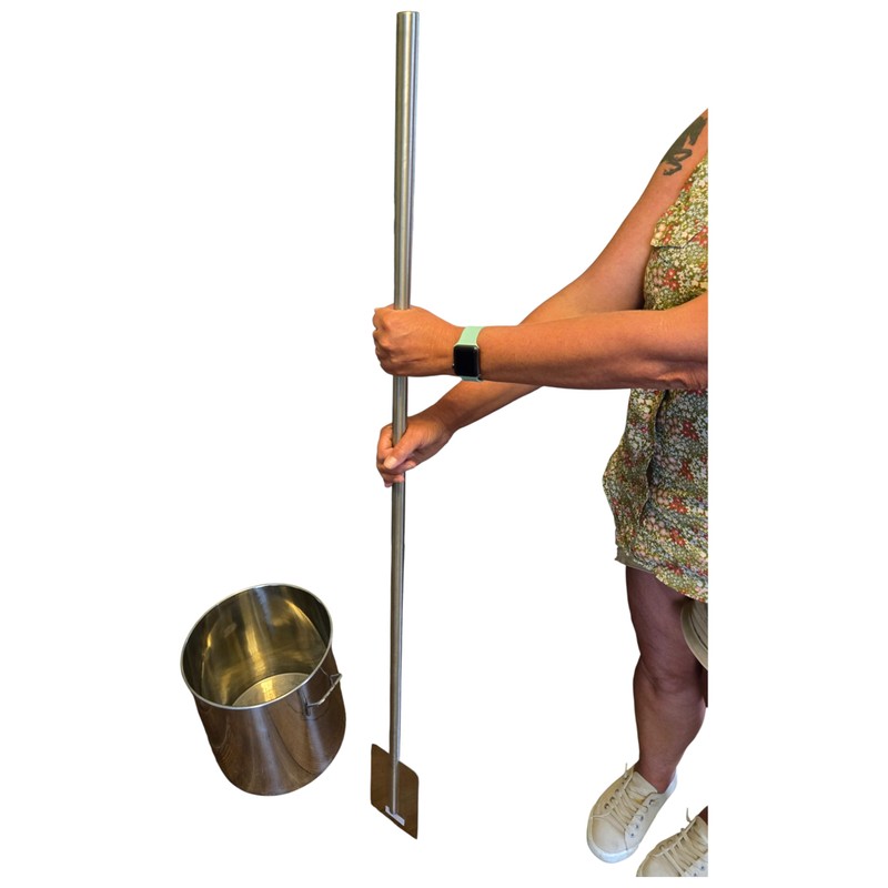 Quality Industries 60 Inch Stainless Steel Mixing Paddle Heavy Duty