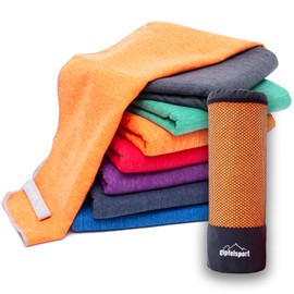 gipfelsport Microfibre Towel orange 1x L(140x70cm)