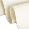 LinenTablecloth 14 ft. Accordion Pleat Polyester Table Skirt Ivory