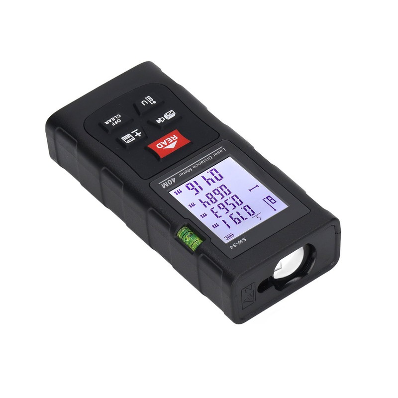 Laser Measure Distance Meter 40m Digital Display Tool for Construction