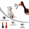 TUICARE Chew-Resistant Chicken Dog Toy Realistic Sound to Entertain Safe