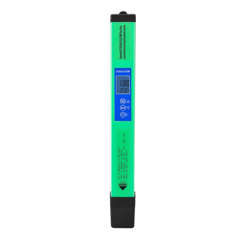 Bluetooth Water Tester EC TDS SALT S.G TEMP 5 in