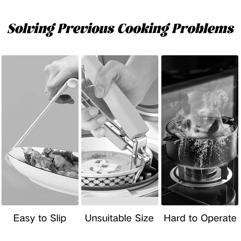 Detachable Handle Cookware Set 2 Pack Pots and Pans Replacement