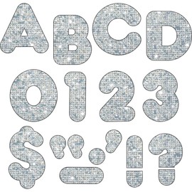 TREND ENTERPRISES Ready Letters Letter &amp Number, Silver