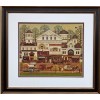Charles Wysocki "Old Main Street" New CUSTOM FRAMED Art Americana