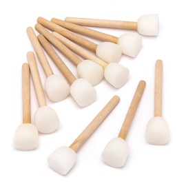 Baker Ross AW590 Mini Sponge Paint Dabbers (Pack of 12), Assorted