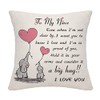 Bommex Niece Cushion Cover Throw Pillow Cover Niece Gifts from