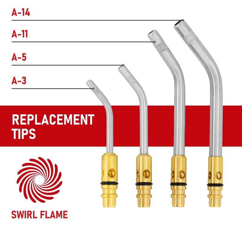 RX WELD Air Acetylene Torch Kit Fuel Gas kit Professional