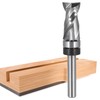 Akylin Spiral Flush Trim Router Bits 1/4“ Shank,1" CL Up-Cut