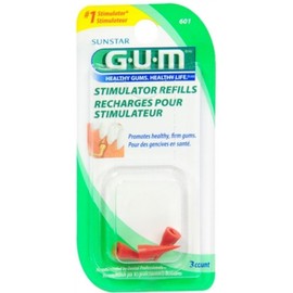 Gum Stimulator Refills [601] 3 Each (Pack Of 2)