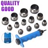 Swpeet 14Pcs 14 in 1 Gasket Hollow Punch Kit -